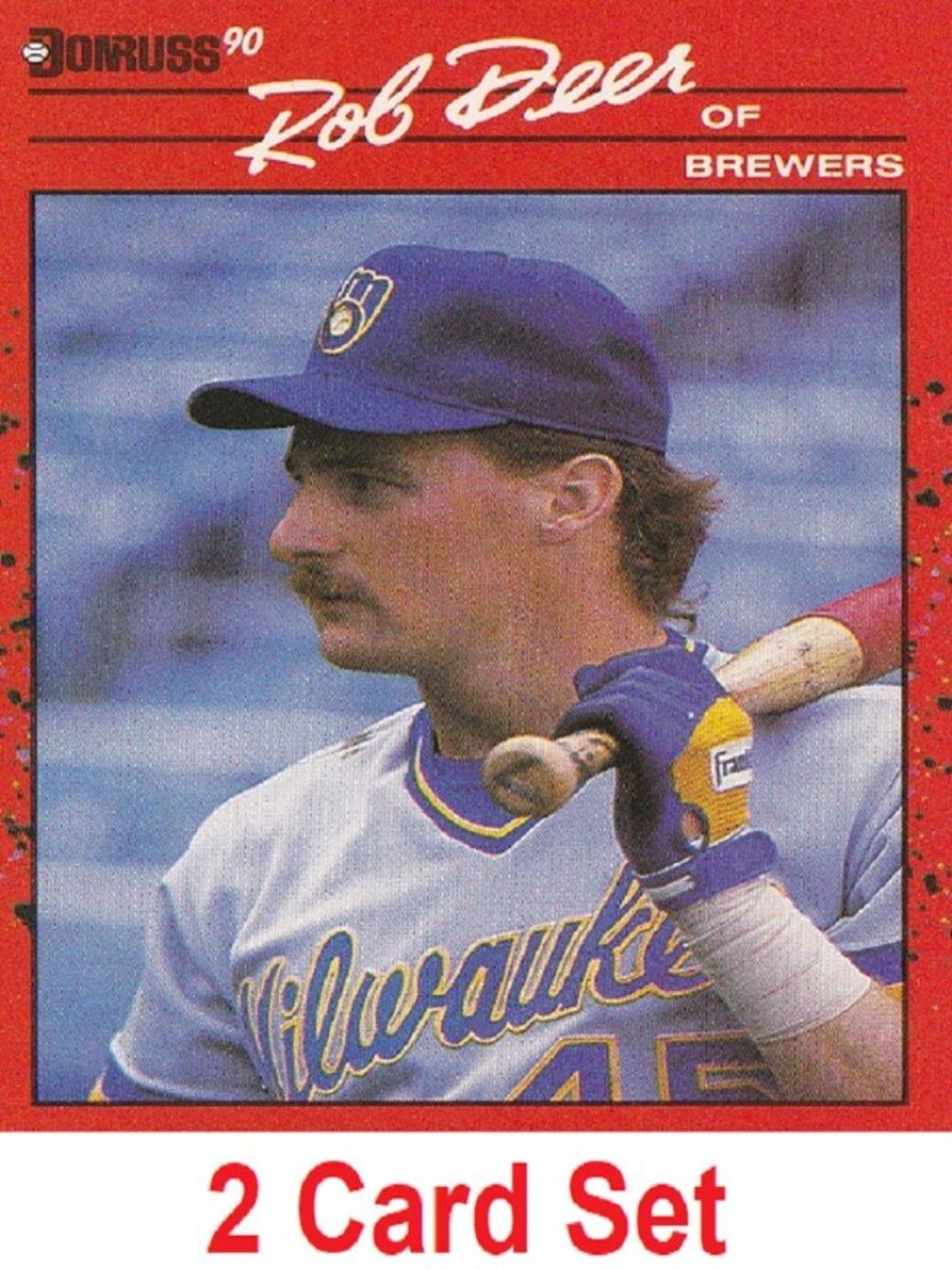 Rob Deer Baseball Card Collection